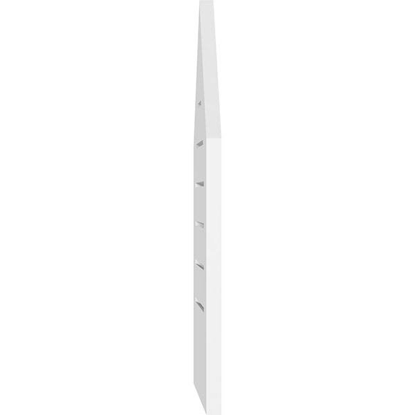 Peaked Top Surface Mount PVC Gable Vent R696