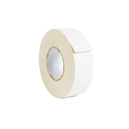White Low Gloss Gaffer Tape - 2 in. x 60 Yards Pack of 24 I8093