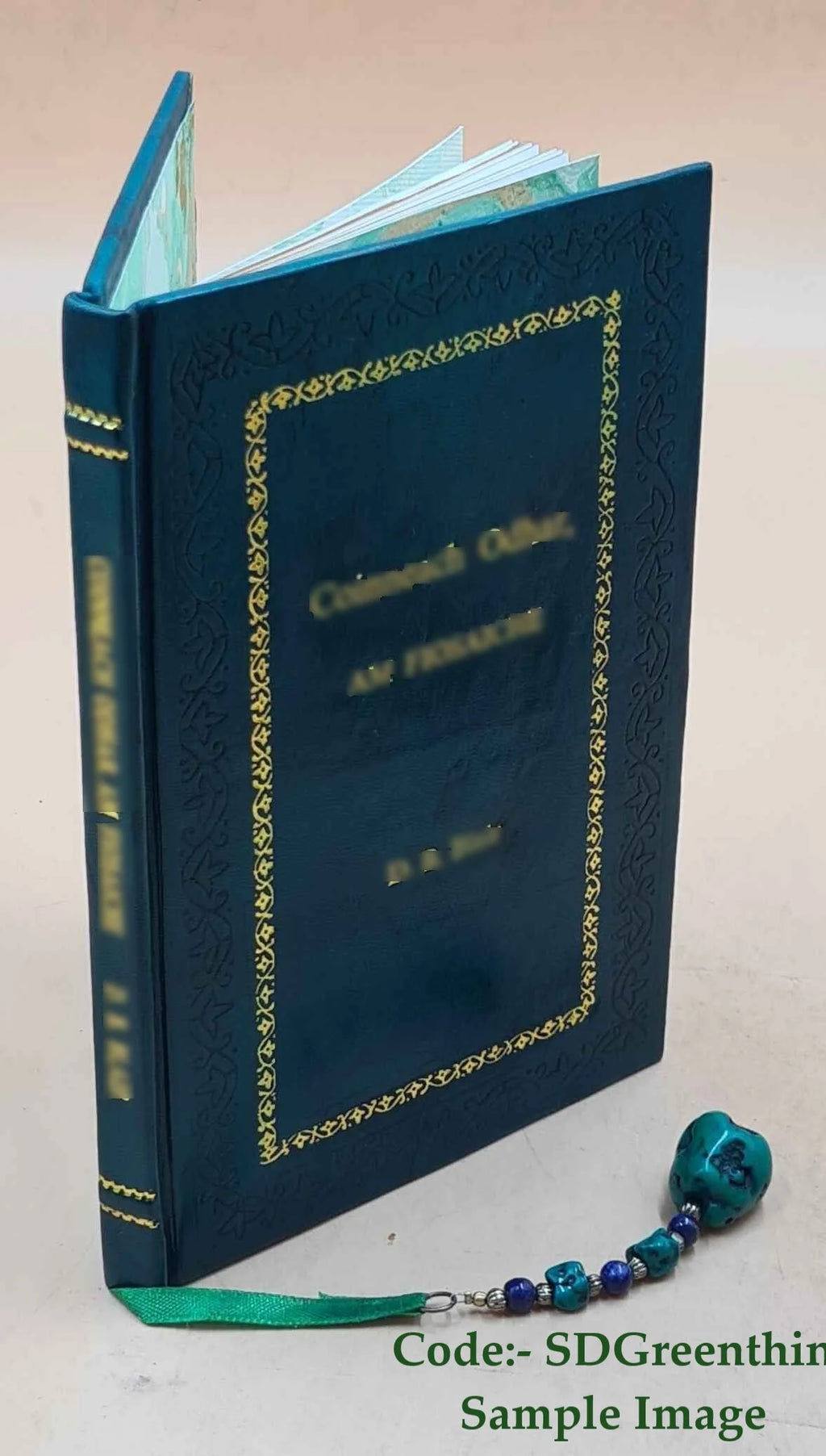 Premium Leather Bound Book J276