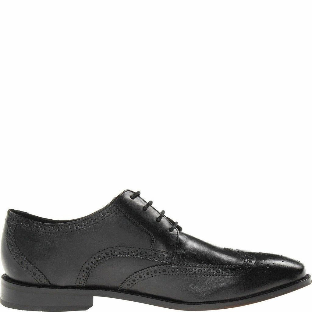 Black Wing Tip Shoes N523