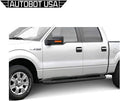 4 Oval Heavy Duty Side Step Nerf Bar Running Board Black U3037