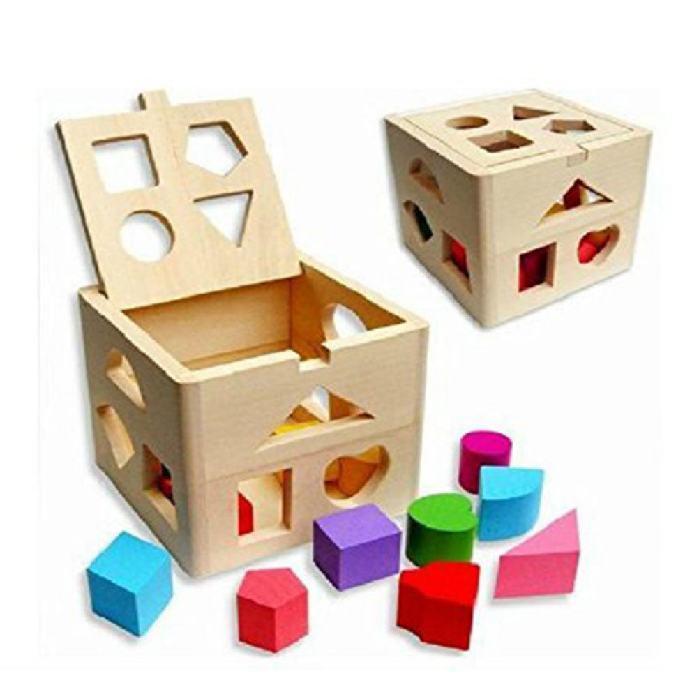 Wooden Building Block Toddler Toys D914373