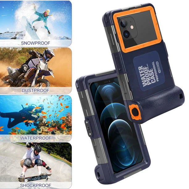 Waterproof Protective Case for Phones Up to 6.9 Inch J446028