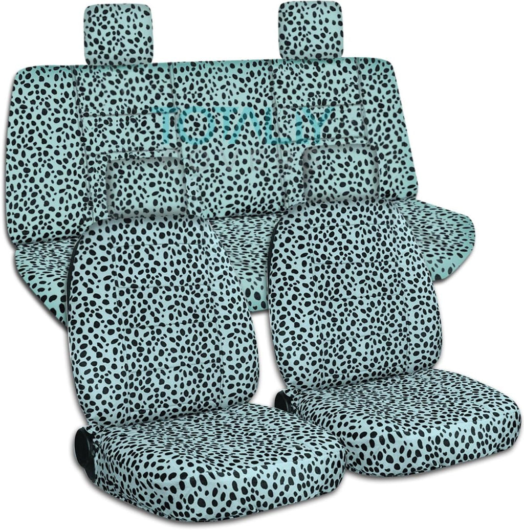 Silver Snow Tiger Full Set Seat Covers H792573