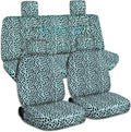 Silver Snow Tiger Full Set Seat Covers H792573