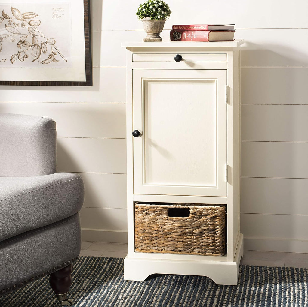 Vintage Grey Tall Storage Unit S4094