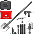 28-in-1 Survival Folding Shovel with Axe and First Aid Kit G9134