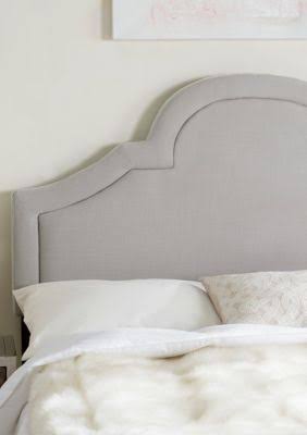 Arctic Grey Arched Headboard T114