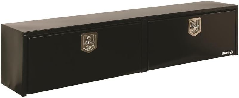Black Steel Truck Box with T-Handle Latch G212247
