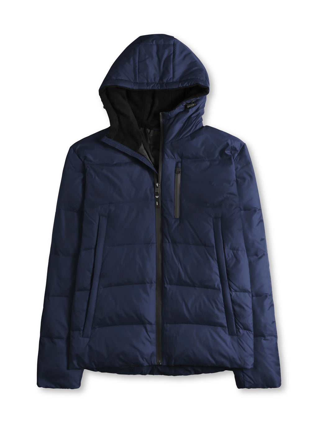 Mens Lightweight Waterproof Duck Down Puffer Jacket with Hood U592712