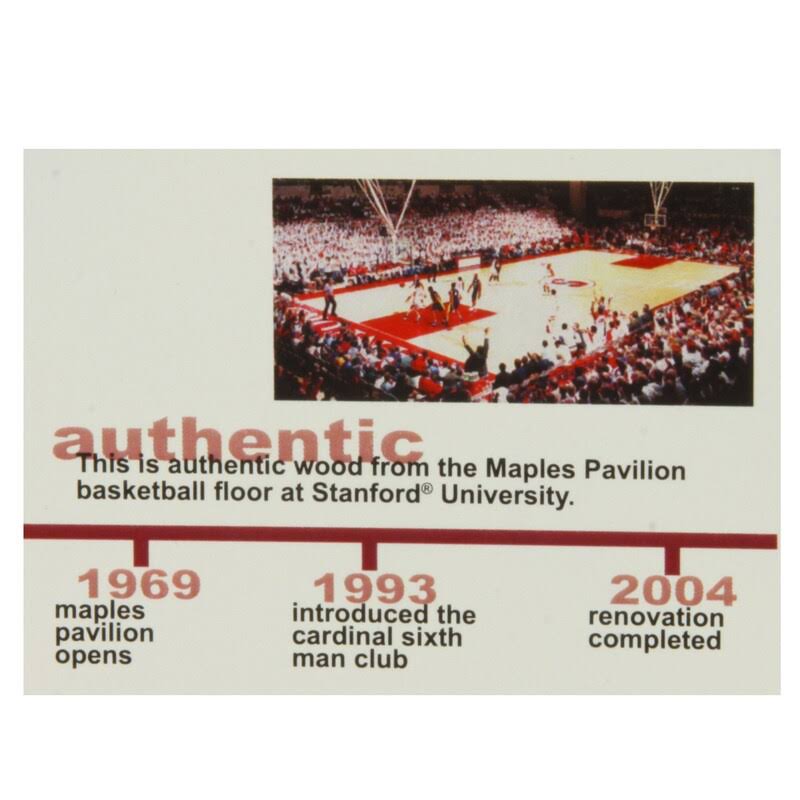 Stanford Cardinal Game-Used Hardwood Color Top Pen G669727