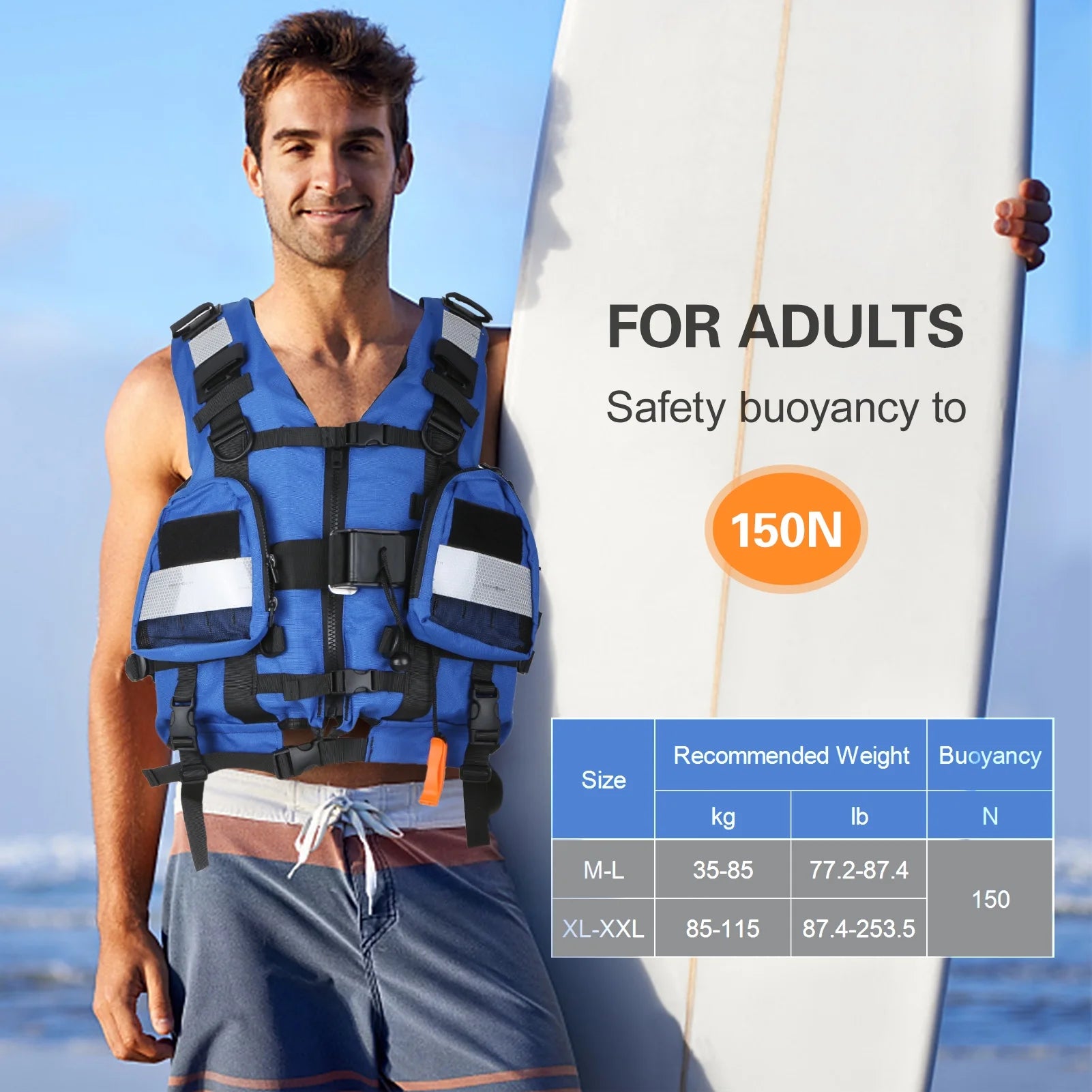 Adult Safety Float Suit Survival Jacket G671