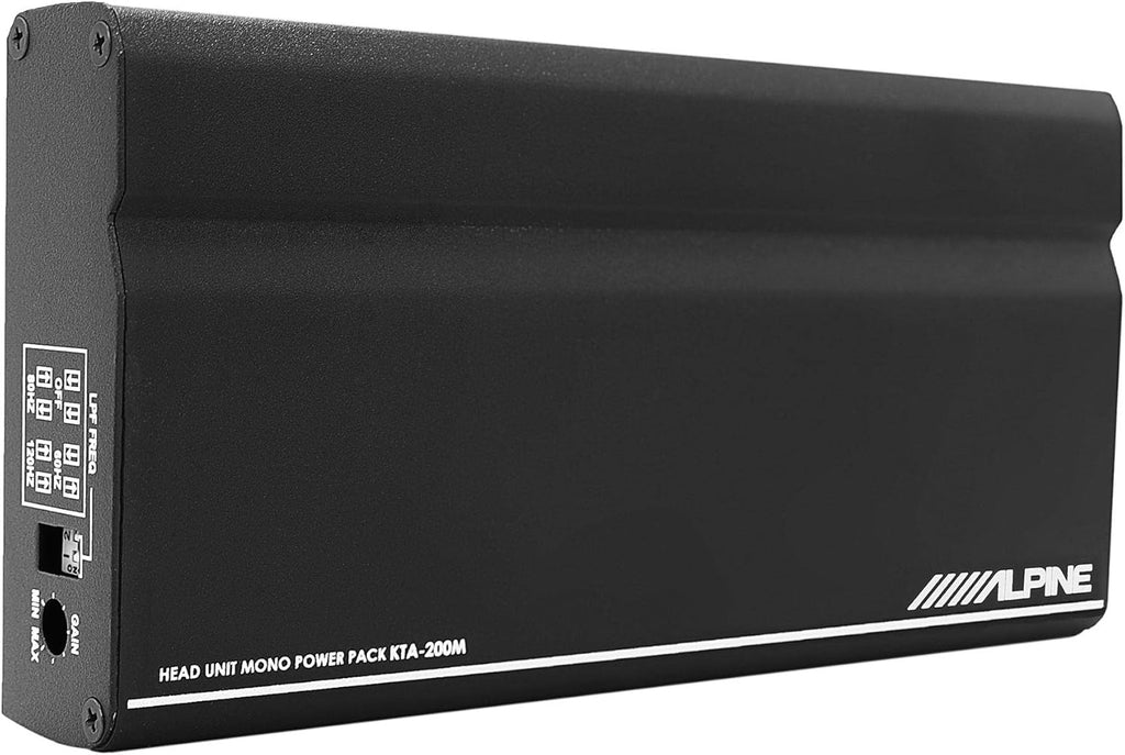 Mono Power Pack Amp with 10" Loaded Tube Subwoofer and Bass Knob Y3310