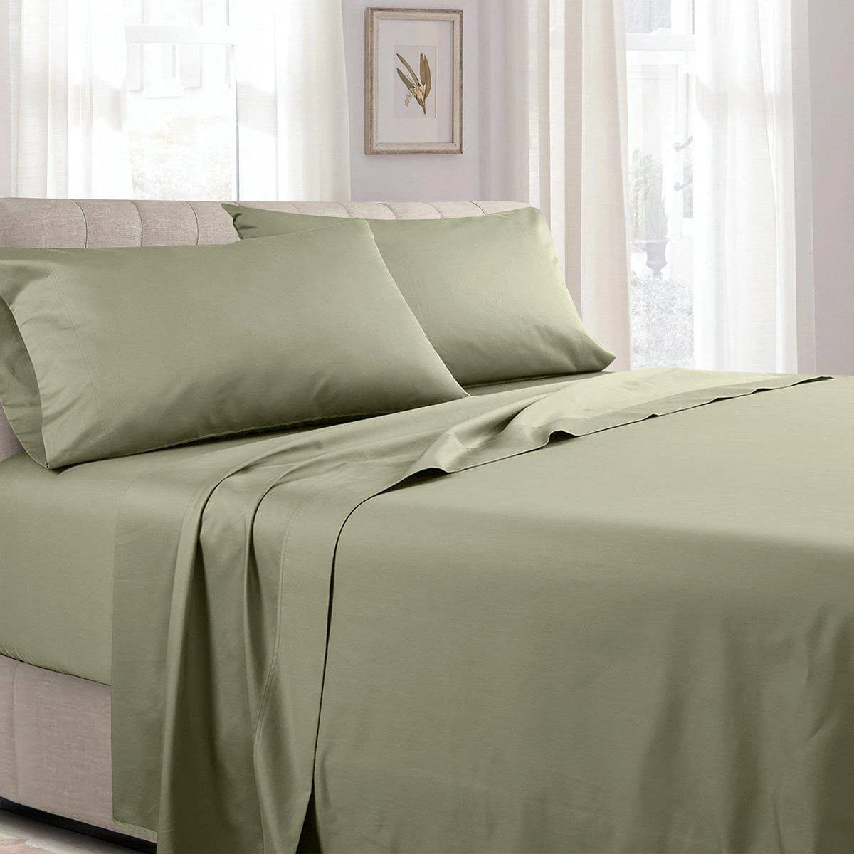 King Sage 100% Cotton Waterbed Sheets B29313