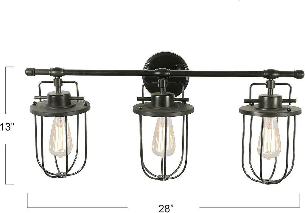 Black Vanity Light E337
