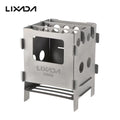 Portable Titanium Folding Wood Pocket Camping Cooking Picnic Stove X19771