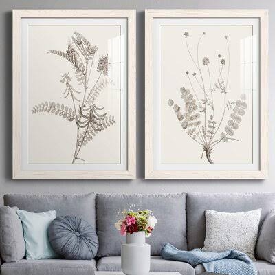 White Framed Print B73608