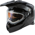 Black XL Snow Helmet with Electric Shield J59701