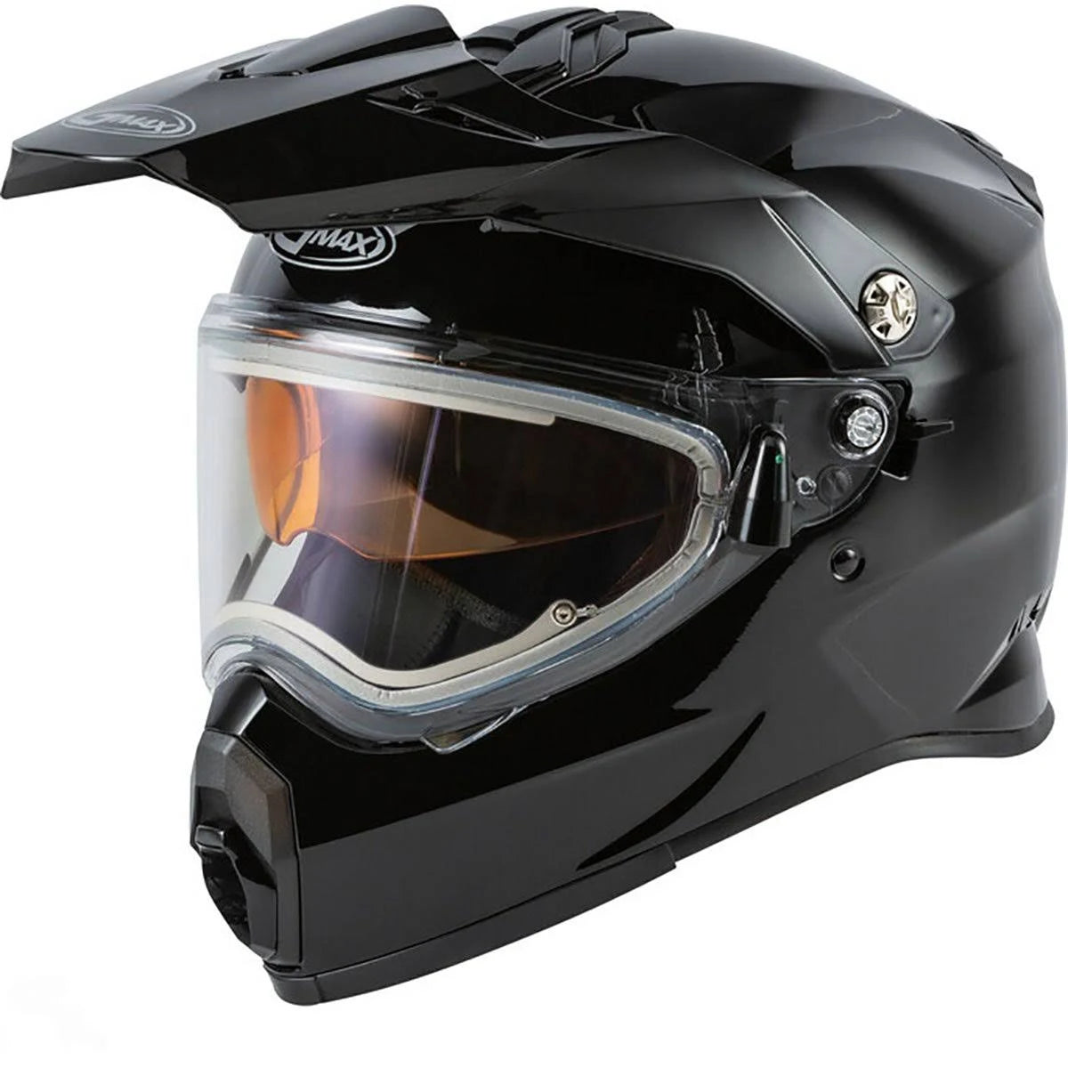 Black XL Snow Helmet with Electric Shield J59701