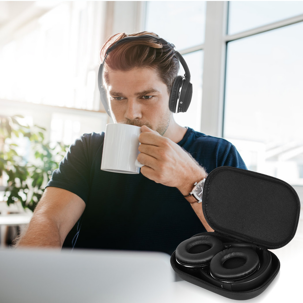 Wireless Bluetooth Over The Ear Headphones with Mic J335872