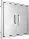 Stainless Steel Double Access Door 24 W X 24 H C763