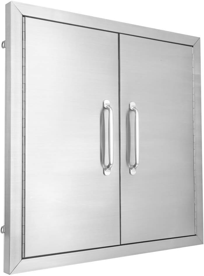 Stainless Steel Double Access Door 24 W X 24 H C763