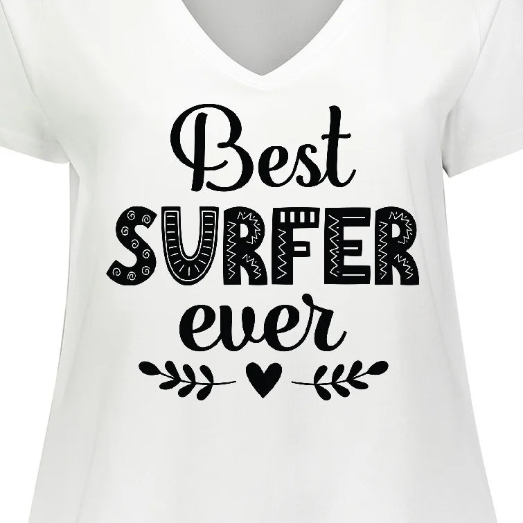 Surfer V-Neck T-Shirt Y113414