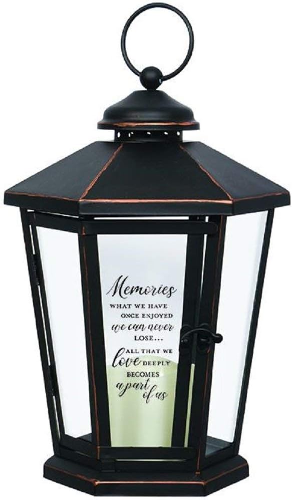 Antique Decorative Candle Lanterns Black Pack of 2 G675107