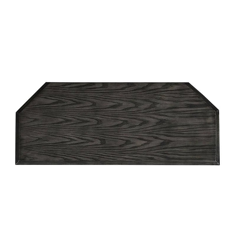 White Antique Gray TV Stand Z7012