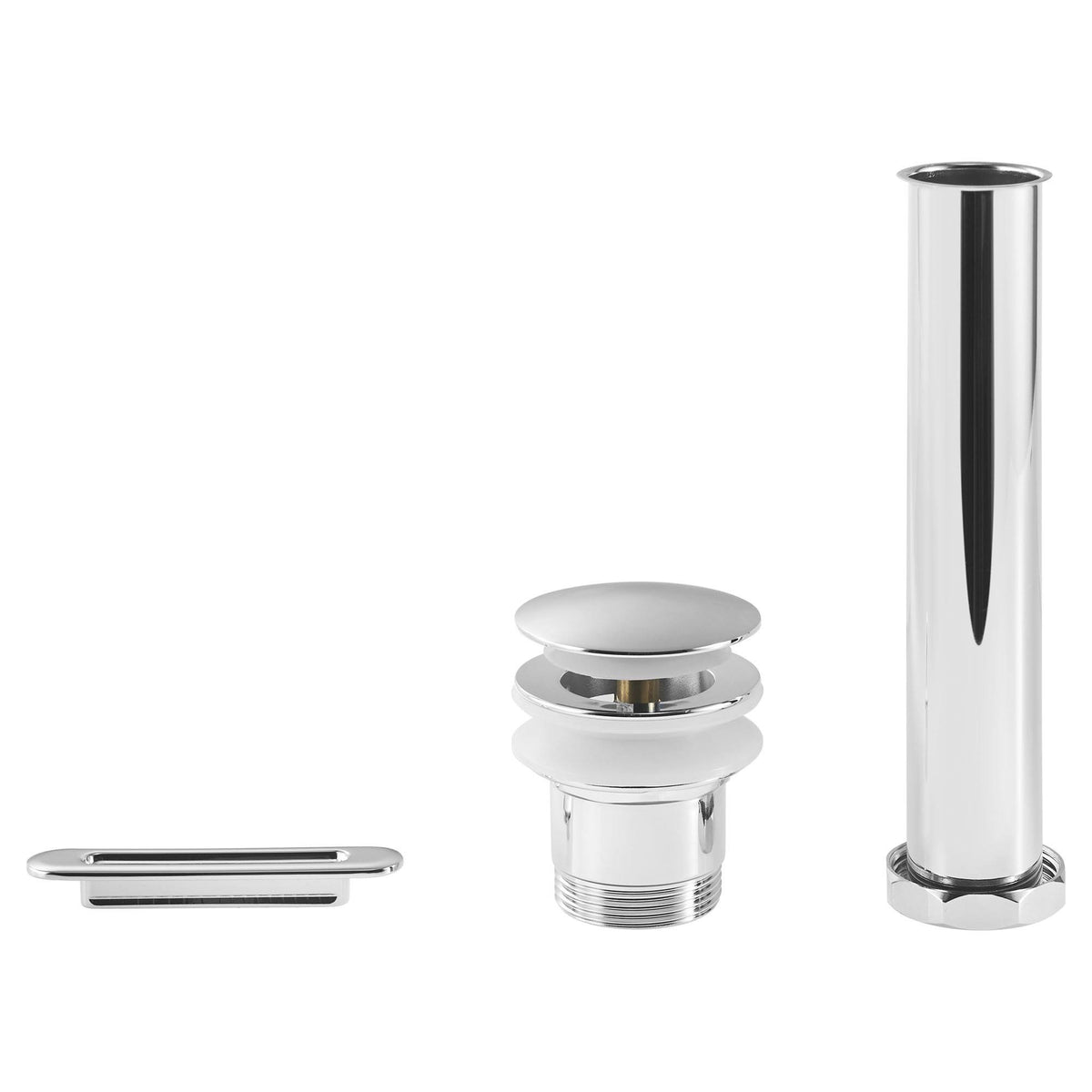 Polished Chrome Drain and Overflow Kit M204
