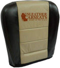 Leather Car Seat Cover Passenger Side Bottom 2 Tone P6066
