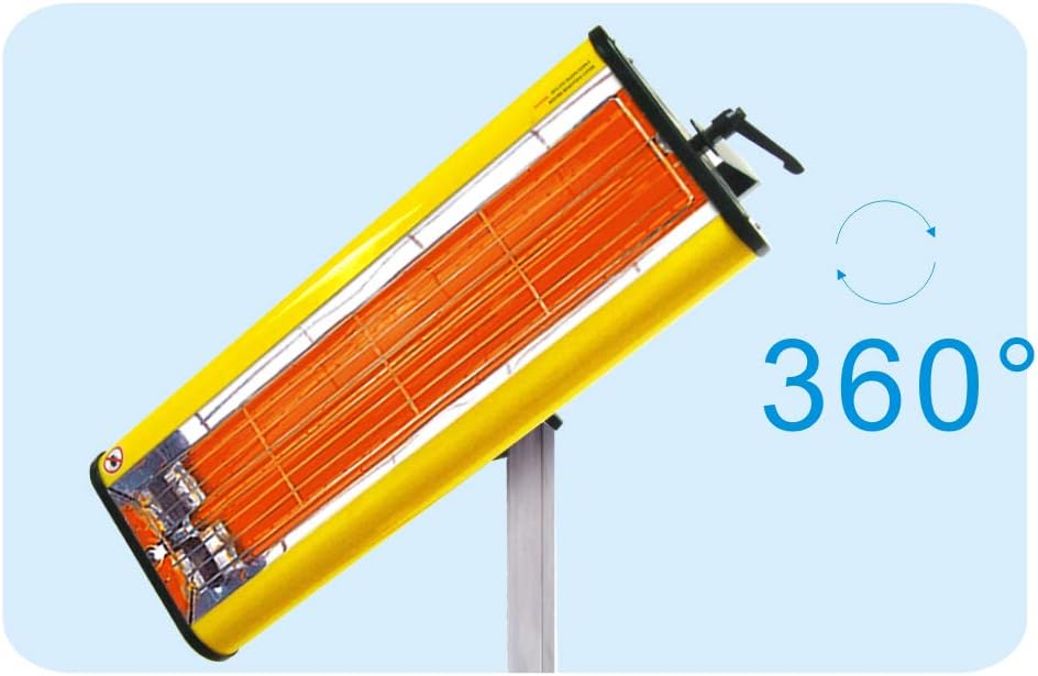 Infrared Paint Curing Lamp with Stand 1050W W145