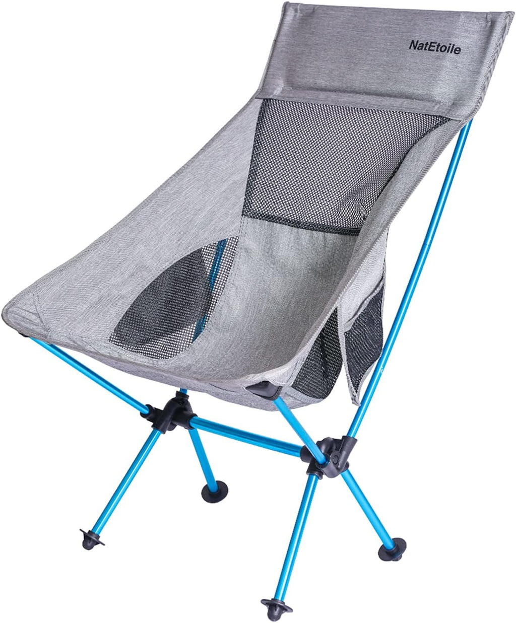 Compact Camping Chair with High Back and Side Pockets I31102