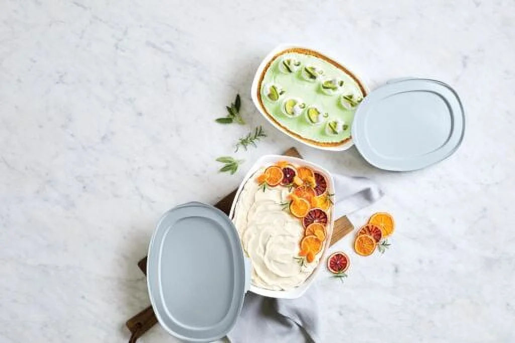 2.5-Quart Glass Baking Dish with Lid S962