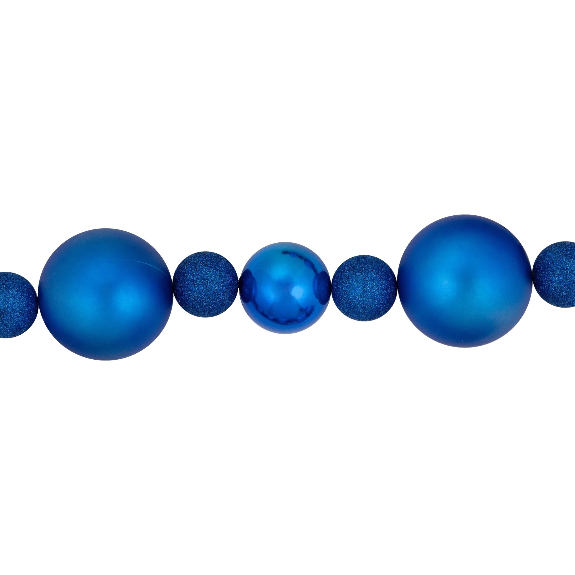 Blue Shatterproof Ball Christmas Garland I54132