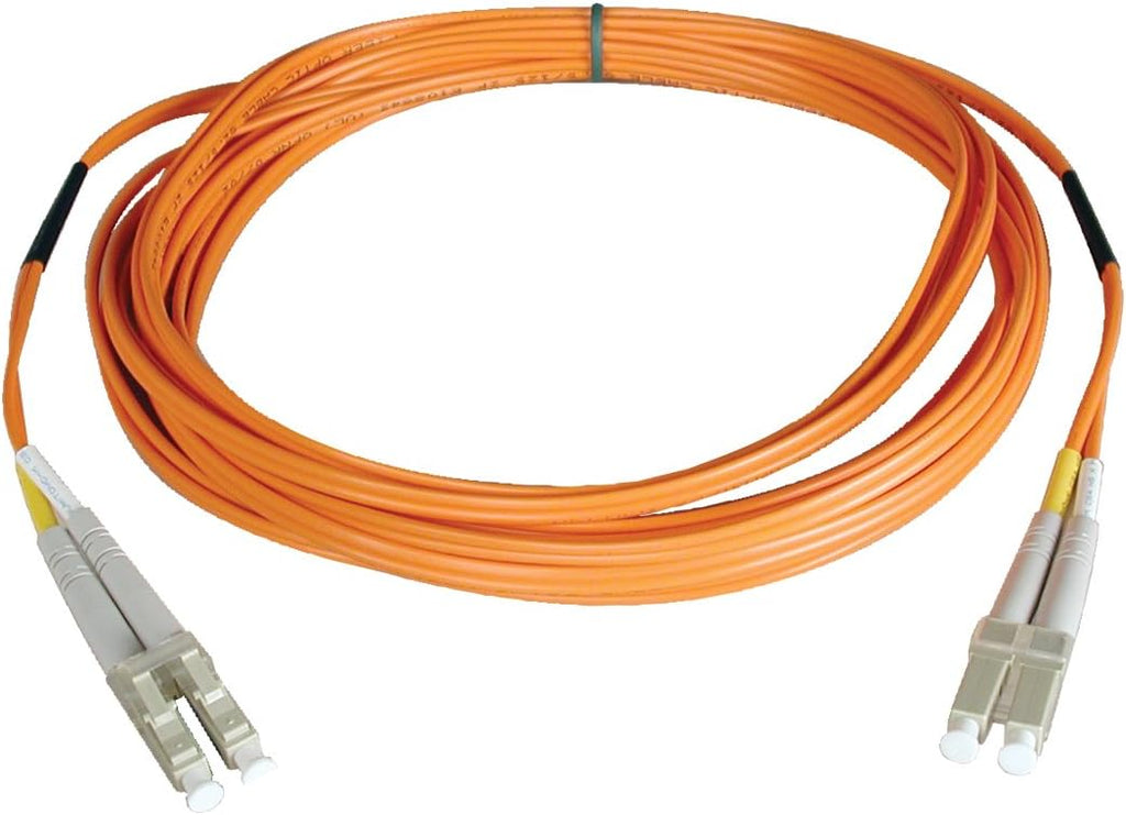 Duplex Multimode 62.5/125 Fiber Patch Cable (LC/LC), 405-ft A81616