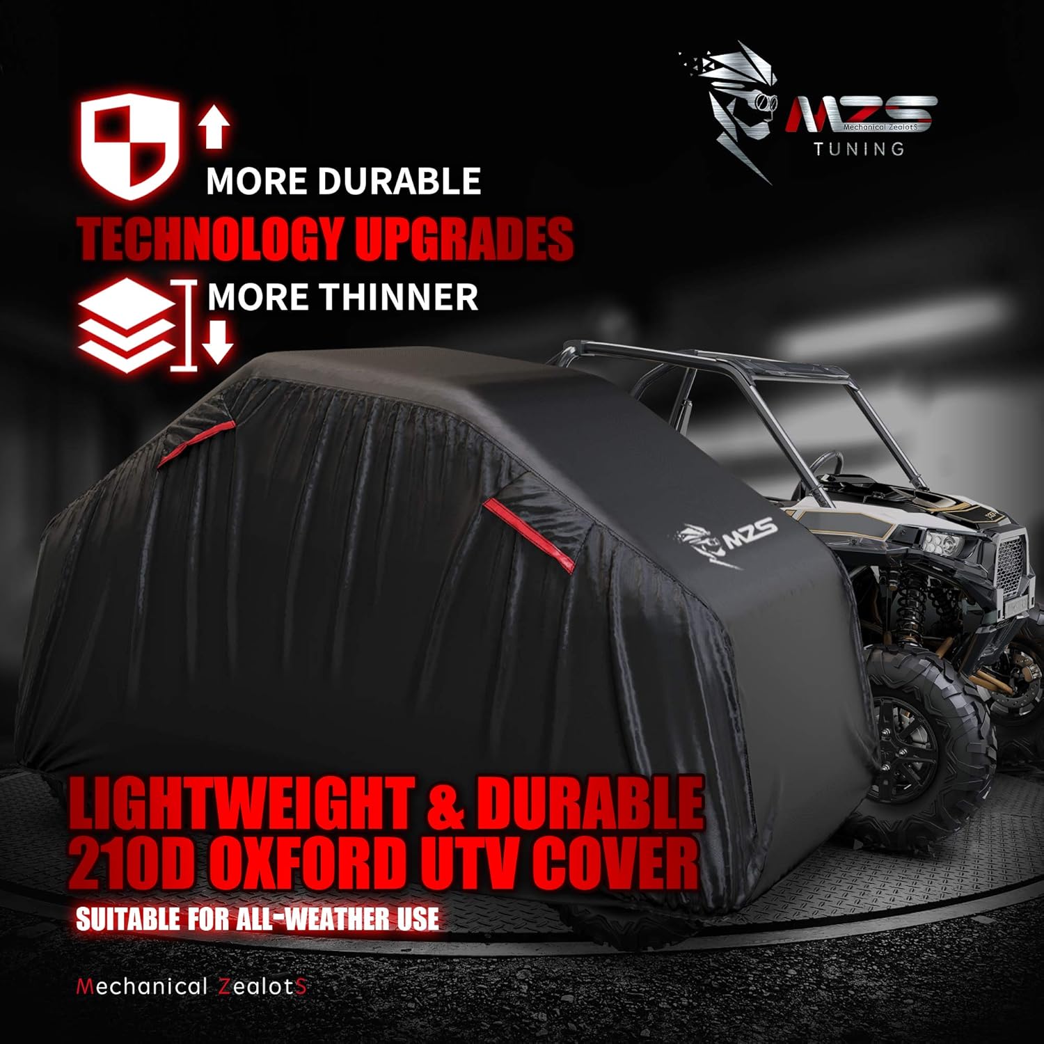 UTV Cover Waterproof All Weather Pack of 2 D504