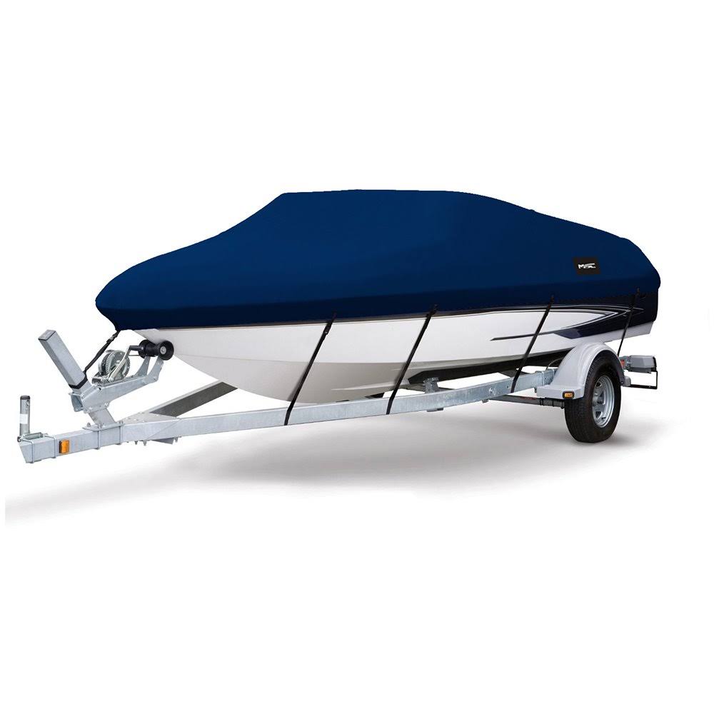 Heavy Duty 600d Marine Grade Polyester Canvas Trailerable Waterproof Boat Cover N509516