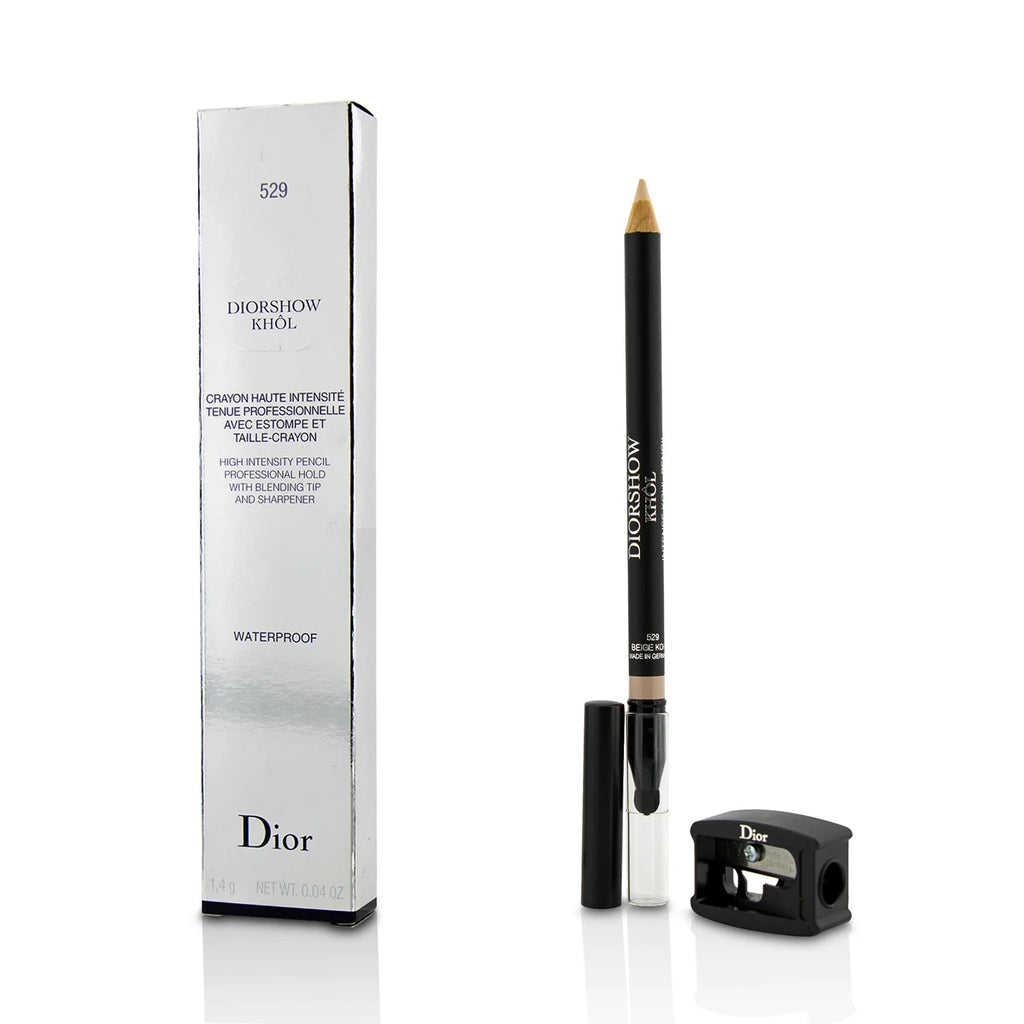White Khol Waterproof Pencil with Sharpener H520969