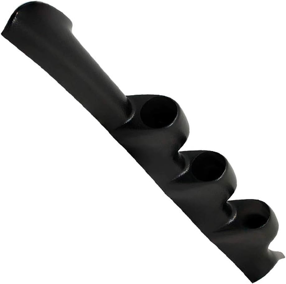 Black Triple Pillar Gauge Pod ABS Plastic Pack of 2 S45299