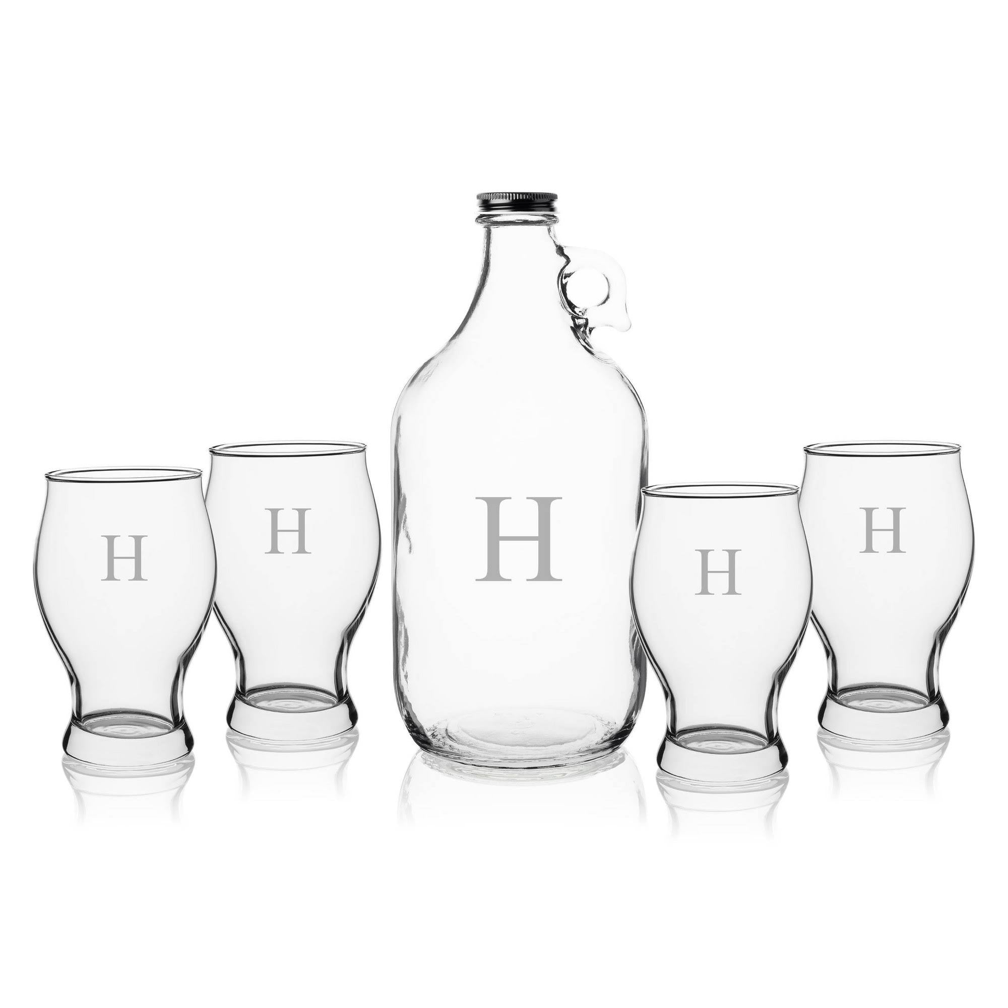5-Piece Craft Beer Growler Set I12675