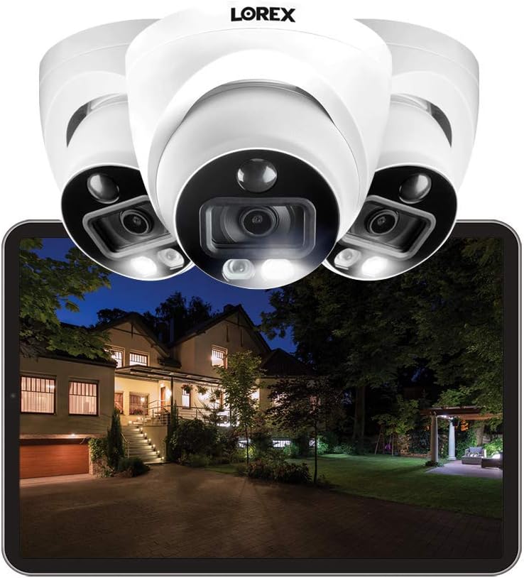 16-Channel 4K UHD DVR Surveillance System with 3TB and 8 Bullet Cameras and 4 Dome Cameras N47575