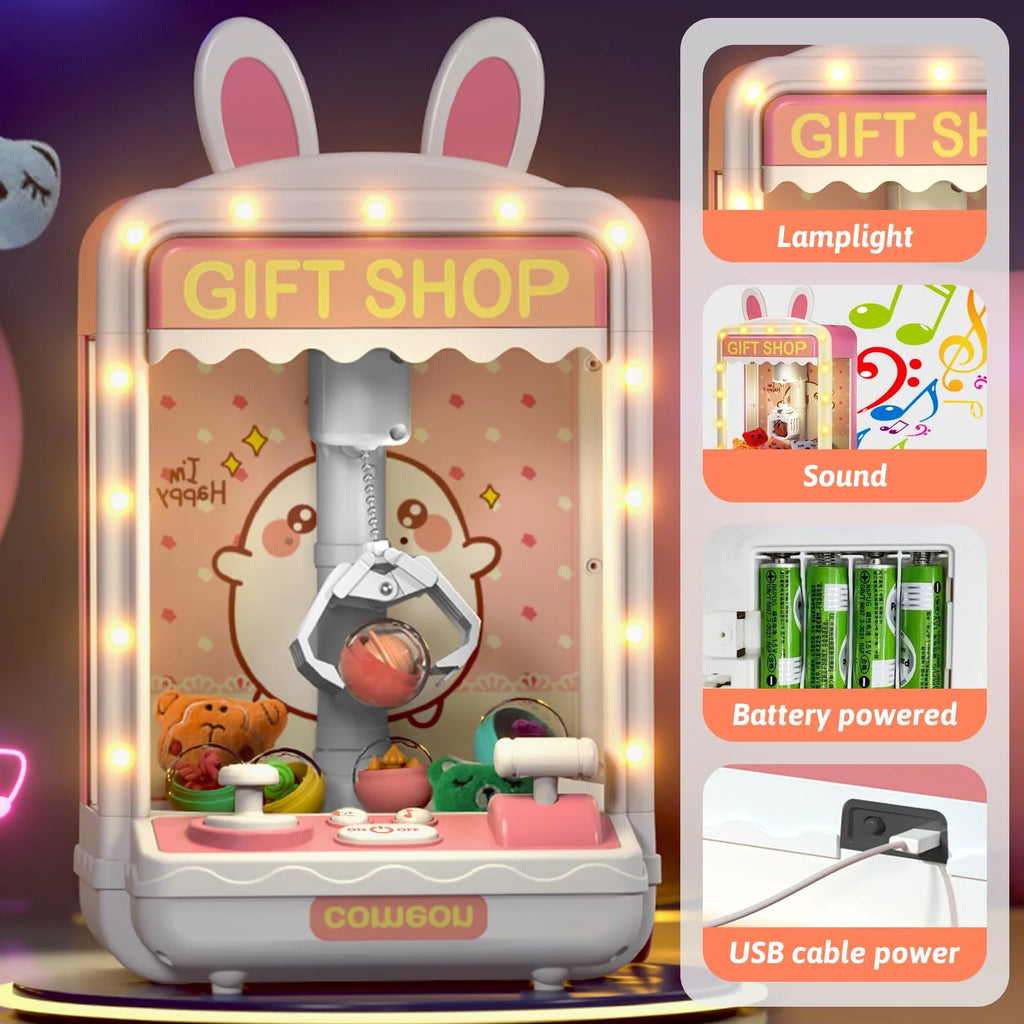 Mini Claw Machine for Kids Candy Vending Machine Toy E79158