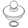 Wrought Iron Spout Cap U6264