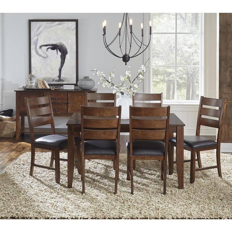 72x22 Rectangular Leg Table with Butterfly Leaf Y154