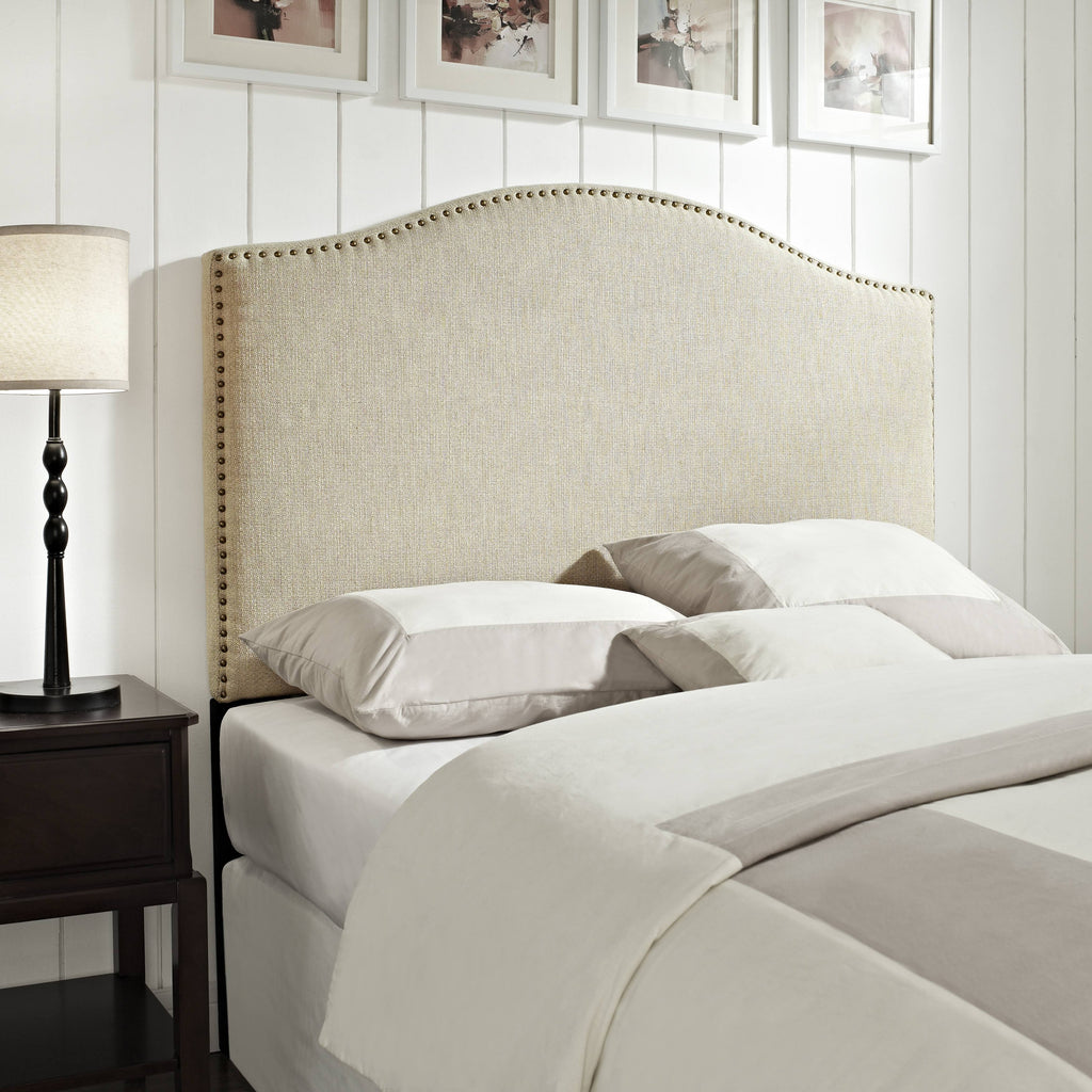 King Cal. King Linen Panel Headboard P821586