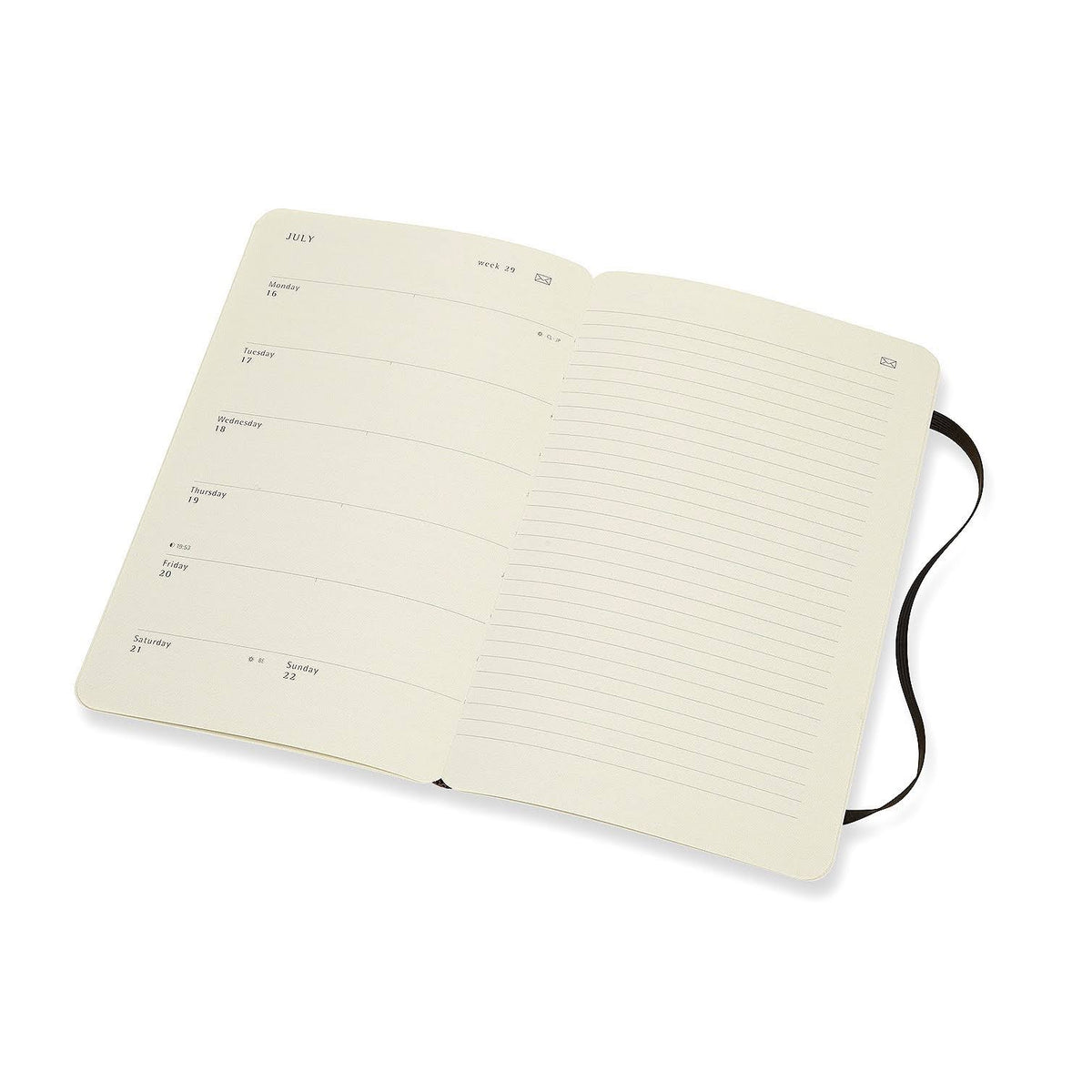 Black Smart Planner Weekly P5154
