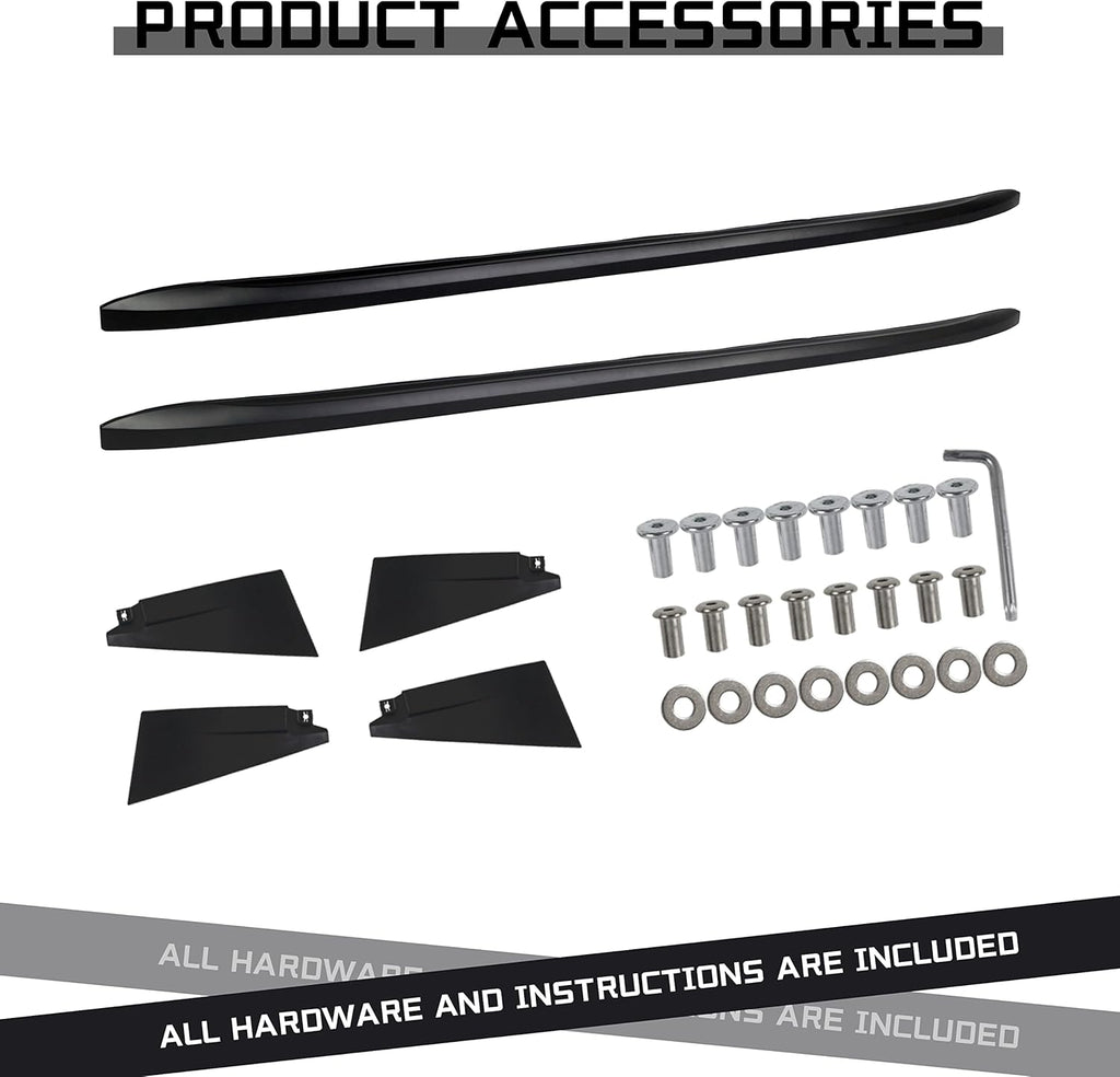 Black Roof Rack Cross Bars T178362