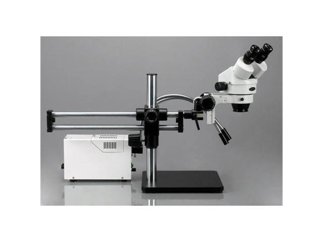 Binocular Stereo Zoom Microscope WH10x Eyepieces 3.5x 90X Magnification D204