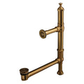 Polished Brass Tower Drain and Overflow R358